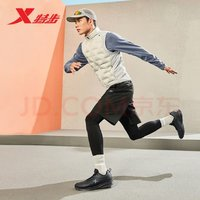 XTEP 特步 男鞋運(yùn)動(dòng)鞋男夏季新款網(wǎng)面跑步鞋輕便減震耐磨舒適休閑慢跑鞋 984119119517 紅黑 42碼