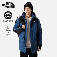 THE NORTH FACE 北面 男款羽絨服 HDC/藍色