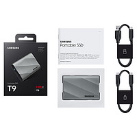 SAMSUNG 三星 T9 USB 3.2 移動(dòng)固態(tài)硬盤 1TB