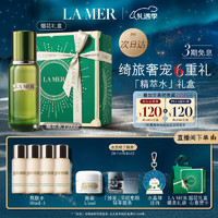 LA MER 海藍(lán)之謎 修護精萃液 150ml+贈煥膚水120ml+面霜 3.5ml