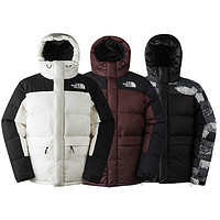 THE NORTH FACE 北面 FW23款 550蓬 WINDWALL面料 羽絨服 黑拼花色 XS