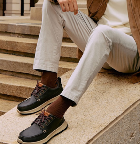 SKECHERS 斯凱奇 USA系列 男士商務休閑鞋 65869