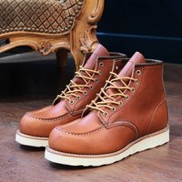 RED WING 紅翼 ClassicMoc經(jīng)典時(shí)尚莫克趾高幫工裝靴875D