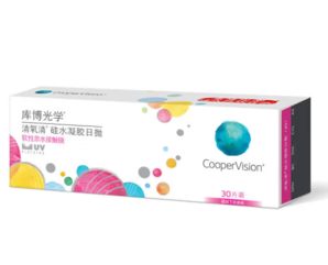 CooperVision 庫博 清氧清 透明隱形眼鏡 日拋30片