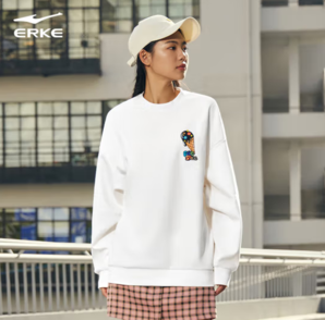 ERKE 鴻星爾克 女款運動衛(wèi)衣