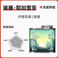 DGTOP 瑰夏 耶加雪菲咖啡豆100g