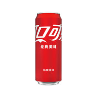 Coca-Cola 可口可樂 碳酸汽水飲料 330ml*6罐