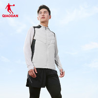 QIAODAN 喬丹 金標(biāo)P棉服男秋冬季防潑水運(yùn)動馬甲專業(yè)馬拉松跑步保暖馬夾外套