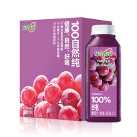 WEICHUAN 味全 每日C葡萄汁300ml*4冷藏果蔬汁飲料 禮盒裝送禮