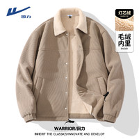 WARRIOR 回力 男士新款復(fù)古羊羔絨寬松加絨夾克 PC-23PJ29-WZJ