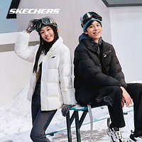 SKECHERS 斯凱奇 短款羽絨立領(lǐng)保暖防潑水 P423U038