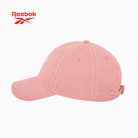 Reebok 銳步 時(shí)尚牛仔帽 潮流百搭刺繡棒球帽 顯臉小深頂寬檐鴨舌帽 男女同款 粉色