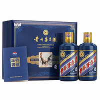 MOUTAI 茅臺 丁酉雞年 生肖紀(jì)念酒 2017年 53%vol 醬香型白酒 375ml*2瓶 禮盒裝