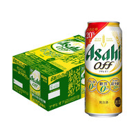 Asahi 朝日啤酒 OFF 無糖無嘌呤低卡啤酒 500ml*24罐