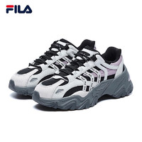 FILA 斐樂 SOFIA Ⅱ老爹鞋女鞋2023時尚增高厚底休閑運動鞋魚刺二代