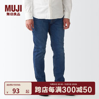 MUJI 無印良品 無印良品 MUJI 男式 彈力 牛仔 修身褲 AEA16A2S 男裝長褲 靛青色 30inch