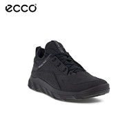 ecco 愛步 戶外運動鞋 防滑跑步鞋 時尚舒適輕盈耐磨驅動系列 黑色 43