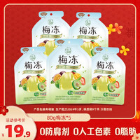 LIUM 溜溜梅 水果梅凍 80g*5袋（20小包）