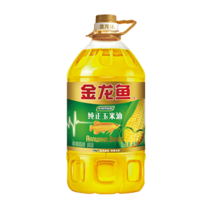 金龍魚純正玉米油非轉基因壓榨食用油4L*1瓶