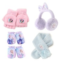 Disney 迪士尼 兒童手套+耳暖+圍巾+護(hù)袖混合（任選3）