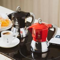 Bialetti 比樂蒂 2杯份家用戶外便攜雙色摩卡壺咖啡壺