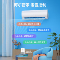 Haier 海爾 勁爽 大1匹新一級(jí)變頻 冷暖 壁掛式空調(diào)掛機(jī) 臥室空調(diào) 冷媒變流