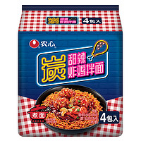 NONGSHIM 農(nóng)心 NONG SHIM 農(nóng)心 炭甜辣炸雞拌面 136g*4袋