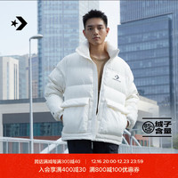 CONVERSE 匡威 官方男運(yùn)動(dòng)輕便鴨絨羽絨服溫暖過(guò)冬立領(lǐng)外套10023755 10023755-A01