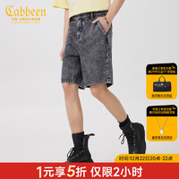 Cabbeen 卡賓 男裝潮流牛仔短褲 Y32321