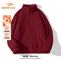 Deerway 德爾惠 搖粒絨衛(wèi)衣男秋冬外套