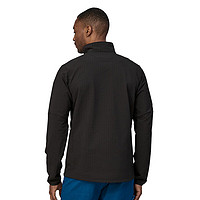 Patagonia 巴塔哥尼亞 男士抓絨衫 R1抓絨衣開(kāi)衫夾克保暖R1 TechFace Jkt 83581 BLK