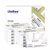 UNIFREE 嬰兒乳霜紙 3層40抽10包