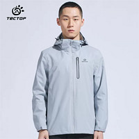 TECTOP 探拓 戶外 春秋徒步耐磨單層彈力外套男士防風(fēng)單層沖鋒衣ABB610049