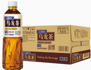 88VIP！ 三得利 無糖烏龍茶飲料 500ml*15瓶