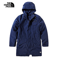 THE NORTH FACE 北面 沖鋒衣夾克外套男春秋款戶外防風(fēng)可裝內(nèi)膽4UAU 3VUI-H2G藍(lán)色 M/170/92A