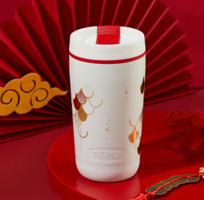 26日0點！THERMOS 膳魔師 TCTS-420 保溫杯 420ml 龍鱗