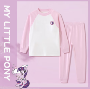 My Little Pony  小馬寶莉 女童保暖內(nèi)衣家居服套裝