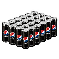 pepsi 百事 無糖黑罐 330ml*24聽