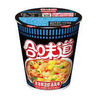 CUP NOODLES 合味道 大杯赤海鮮濃蝦湯風(fēng)味方便面112g（任選12件）