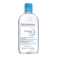 BIODERMA 貝德瑪 卸妝水藍(lán)水潤(rùn)妍保濕潔膚液500ml