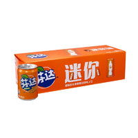 Fanta 芬達(dá) Coca-Cola 可口可樂 芬達(dá)橙味汽水200ml*24罐