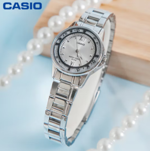 27日21點10分月黑風高！CASIO 卡西歐 29.4毫米石英腕表 LTP-1391D-7A