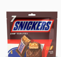 百億補(bǔ)貼！SNICKERS 士力架 花生夾心巧克力140g