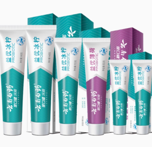 88VIP！云南白藥 牙膏益生菌清新口氣590g家庭家用6支裝