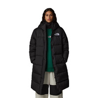 THE NORTH FACE 北面 TNF北面美版女NUPTSE PARKA長款羽絨服 4H0-黑色 M