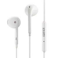 EDIFIER 漫步者 H180 Plus 半入耳式有線耳機 白色 3.5mm