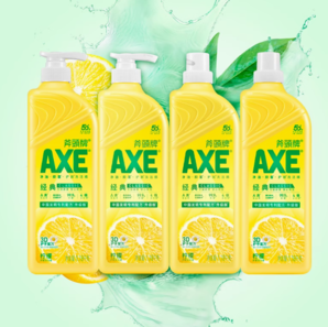 88VIP！AXE 斧頭 牌洗潔精檸檬護(hù)膚1.18kg*4