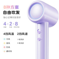 Midea 美的 高速吹風(fēng)機(jī) FG202香芋紫 4億負(fù)離子高速