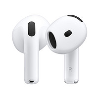 Apple 蘋果 AirPods 4 半入耳式真無線藍(lán)牙耳機(jī) 白色 有線充電