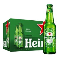 Heineken 喜力 經(jīng)典330ml*24瓶 贈(zèng)紅爵Extra啤酒330ml*6聽